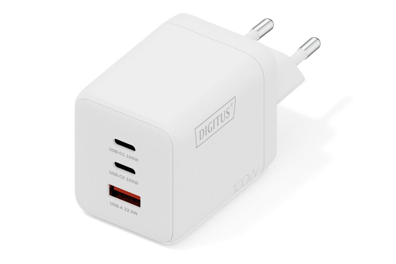 Digitus DA-10304 100W USB GaN Charger White