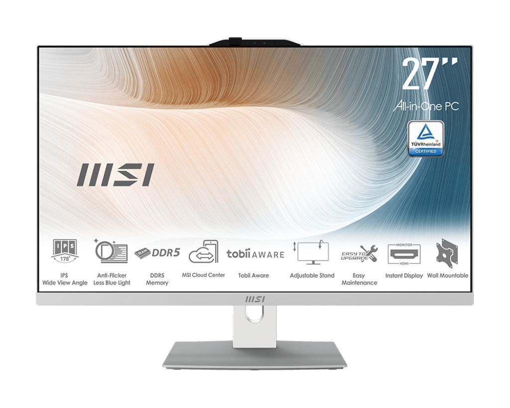 Msi Modern AM272P 1M AiO White Msi Modern AM272P 1M AiO White