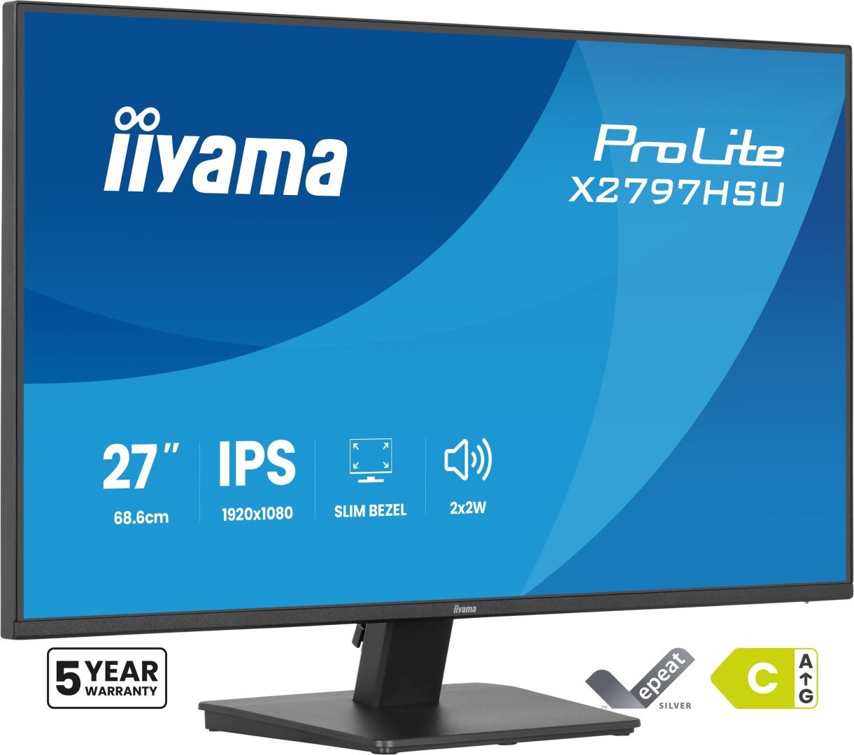 iiyama 27" ProLite X2797HSU-B1 IPS LED
