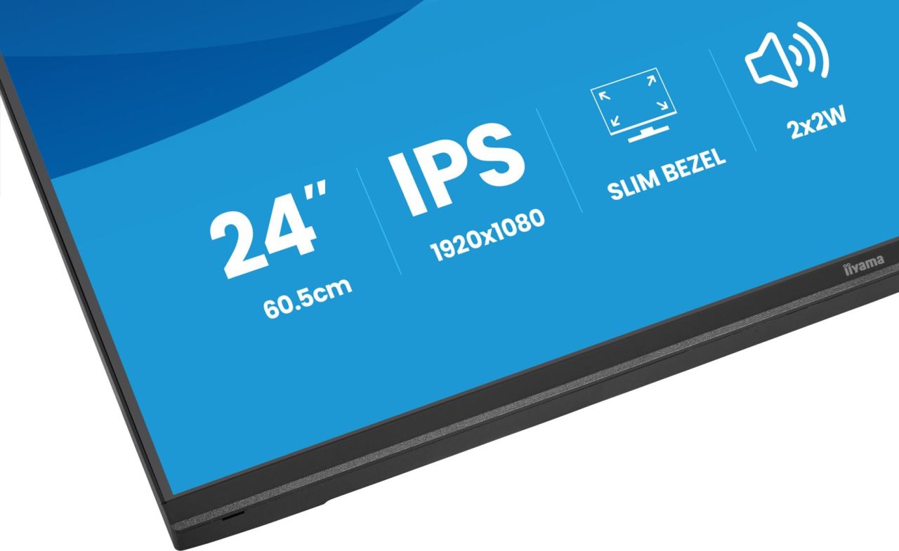 iiyama 23,8" ProLite X2497HSU-B1 IPS LED