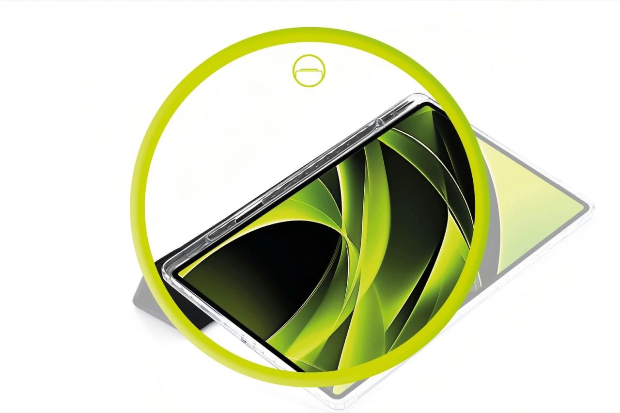 Mobile Origin Easy Tablet Case for Galaxy Tab S10 Plus Transparent