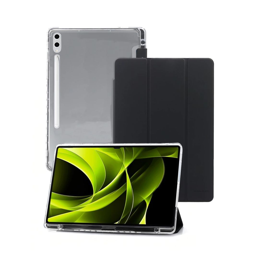 Mobile Origin Easy Tablet Case for Galaxy Tab S10 Plus Transparent