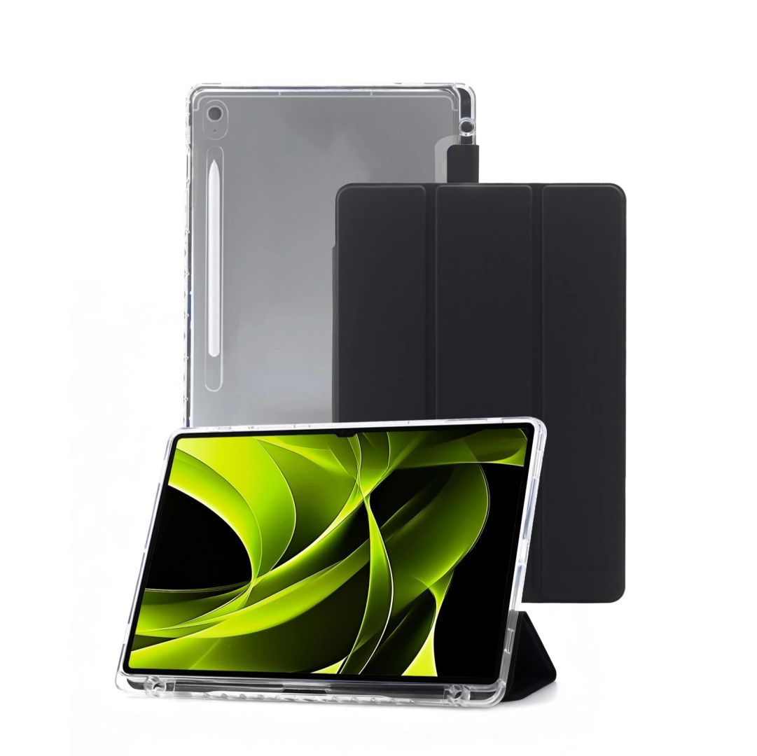 Mobile Origin Easy Tablet Case for Galaxy Tab S10 FE+ Transparent