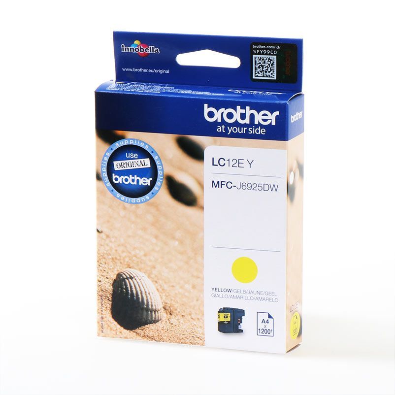 Brother LC-12EYXL Yellow tintapatron Brother LC-12EYXL Yellow tintapatron