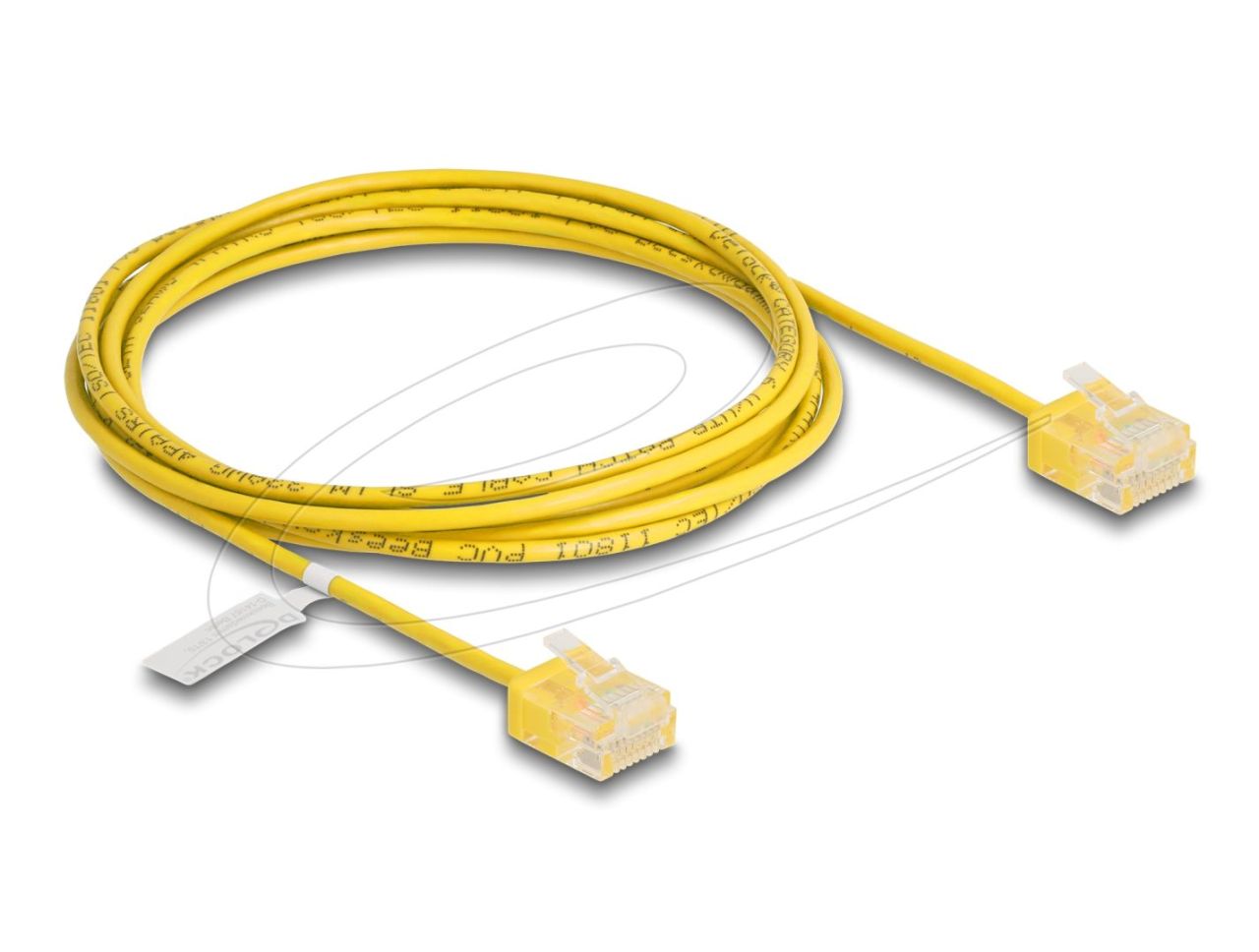 DeLock CAT6 U-UTP Patch Cable 2m Yellow