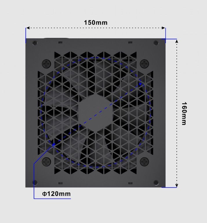 Gembird 1000W 80+ Gold CCC-PSUGOLD-1000W Gembird 1000W 80+ Gold CCC-PSUGOLD-1000W