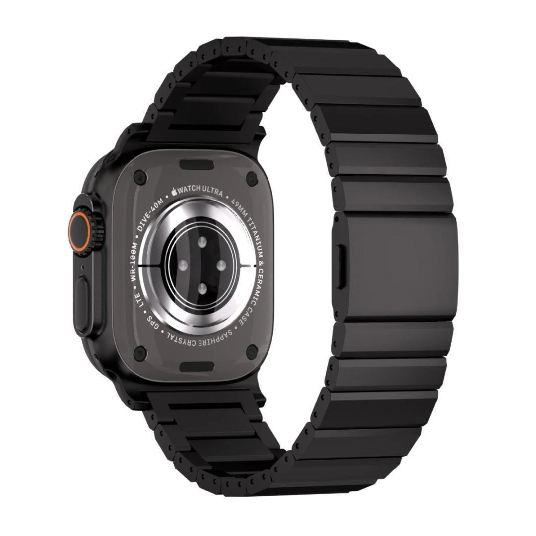 Mobile Origin Titanium Band Modena for Apple Watch Ultra 49mm Black