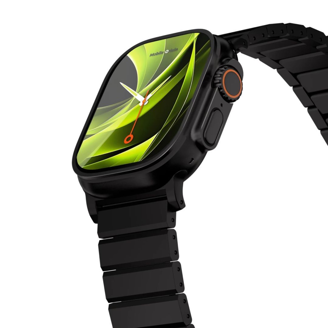 Mobile Origin Titanium Band Modena for Apple Watch Ultra 49mm Black