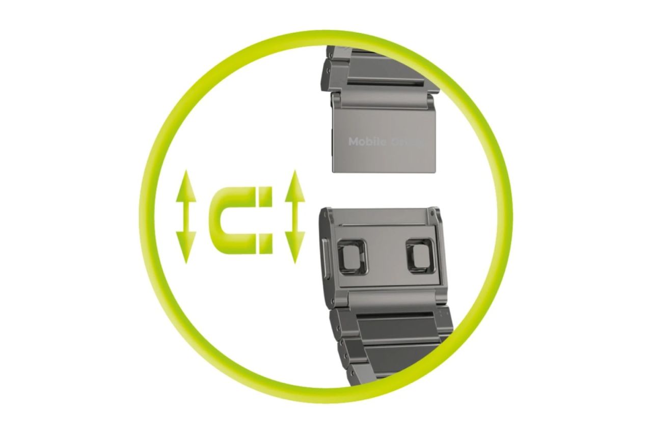 Mobile Origin Titanium Band Modena for Apple Watch Ultra 49mm Natural