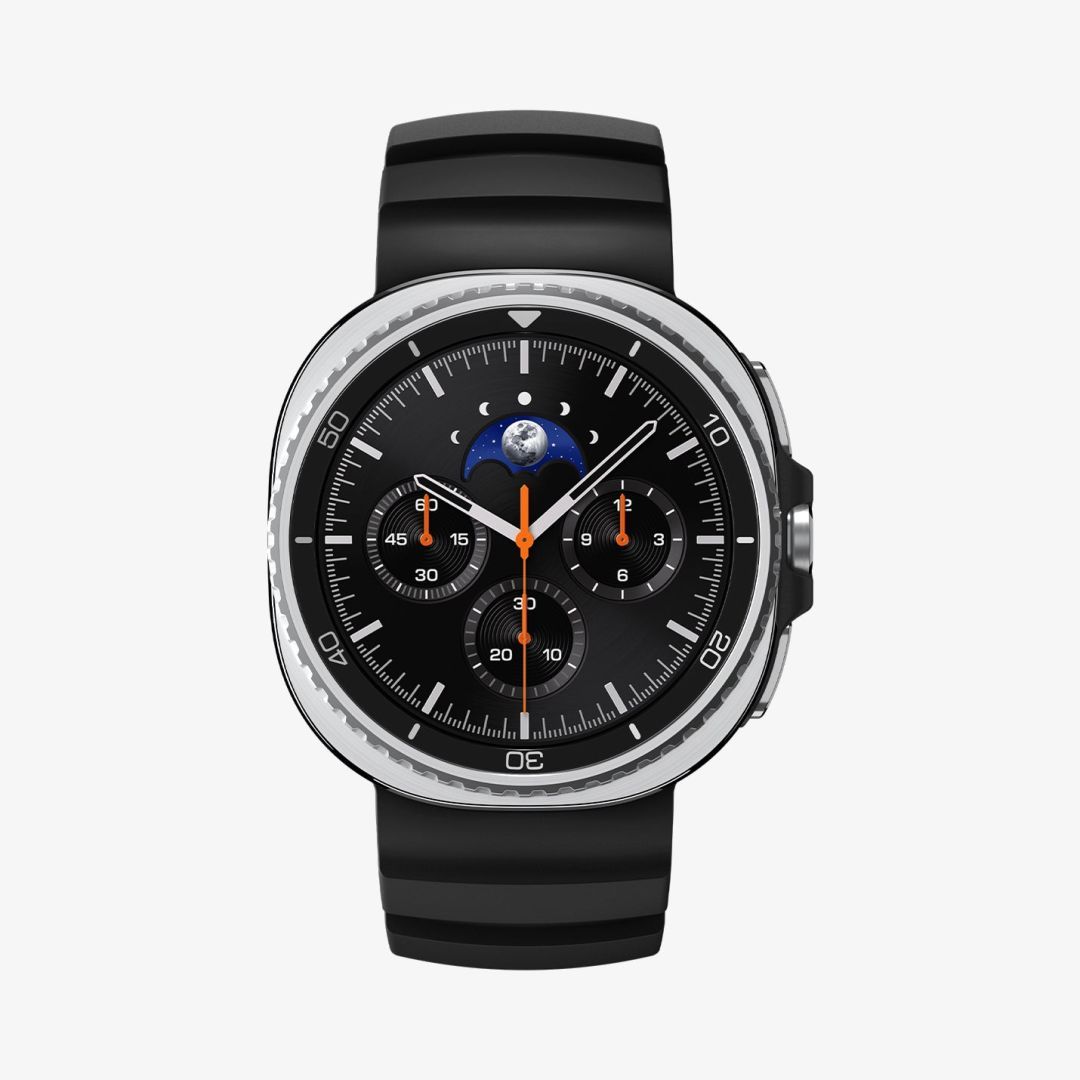 Spigen Silicone Band for Samsung Galaxy Watch 8 46mm/44mm/40mm Black