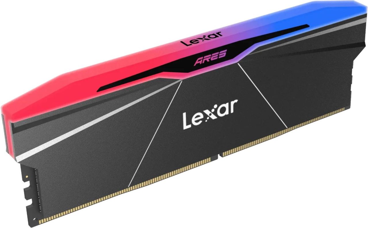 Lexar 32GB DDR5 6000MHz Kit(2x16GB) Ares RGB Black