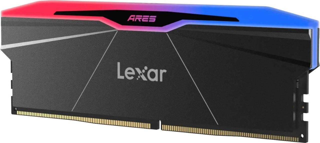Lexar 32GB DDR5 6000MHz Kit(2x16GB) Ares RGB Black