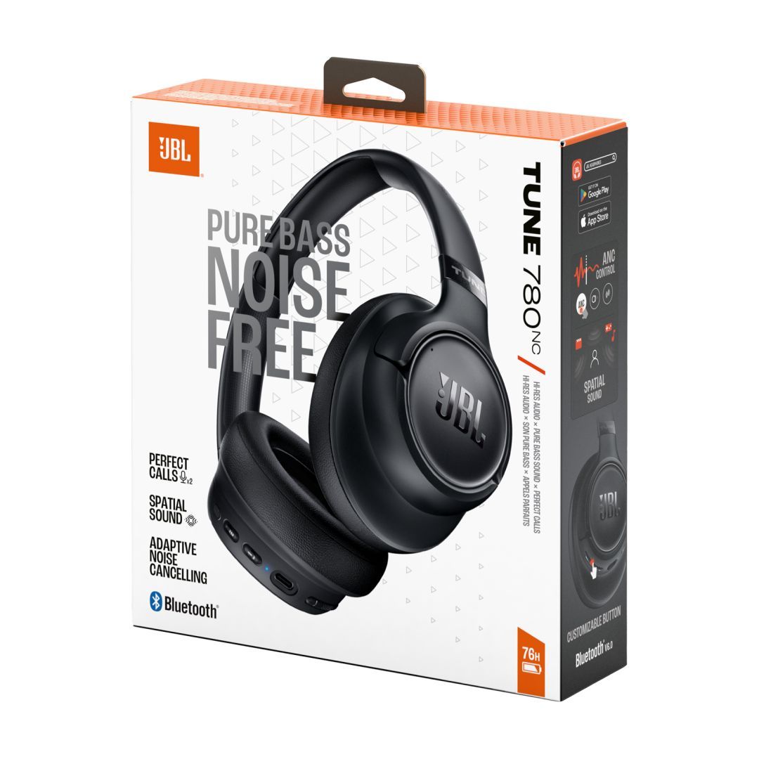 JBL Tune 780NC Bluetooth Headset Black