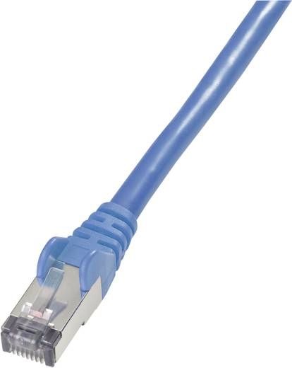 Goobay SF/UTP patch kábel 5m CAT6 PIMF, LSOH Blue