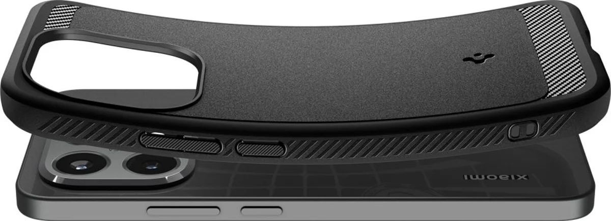Spigen Rugged Armor for Xiaomi 15T Matte Black