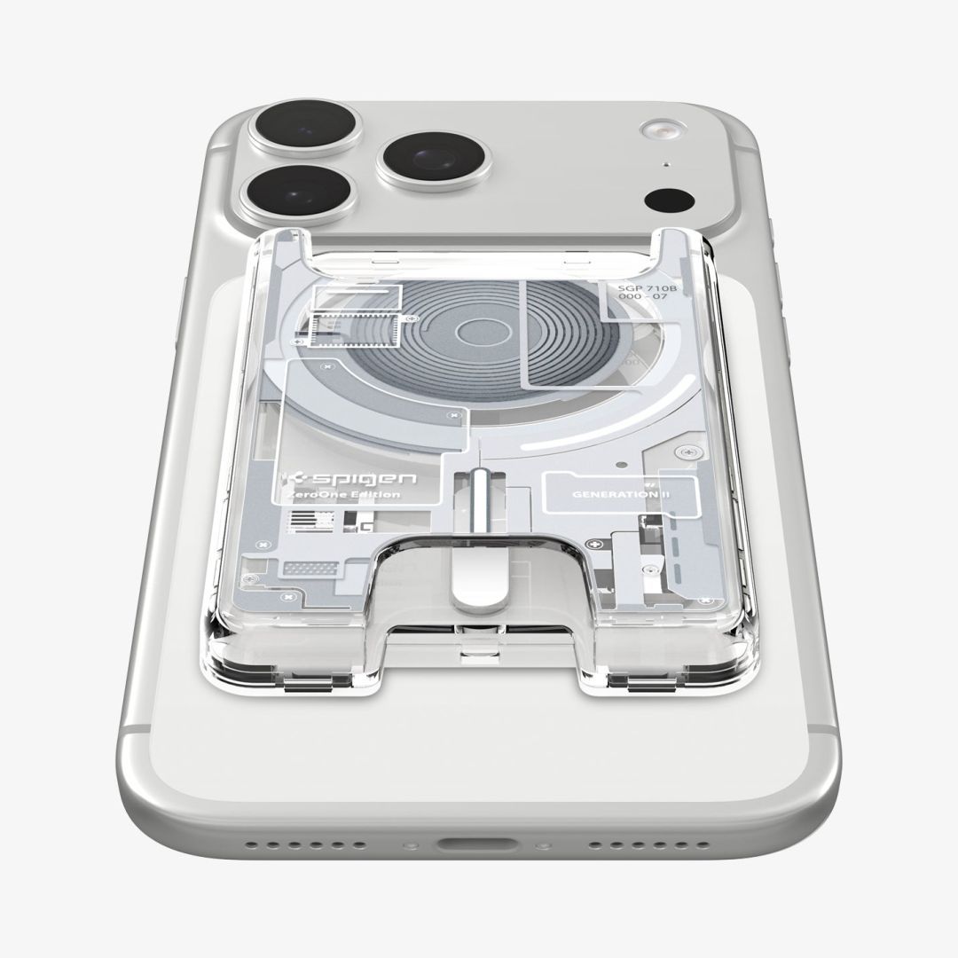 Spigen Ultra Hybrid Wallet MagSafe Zero One White