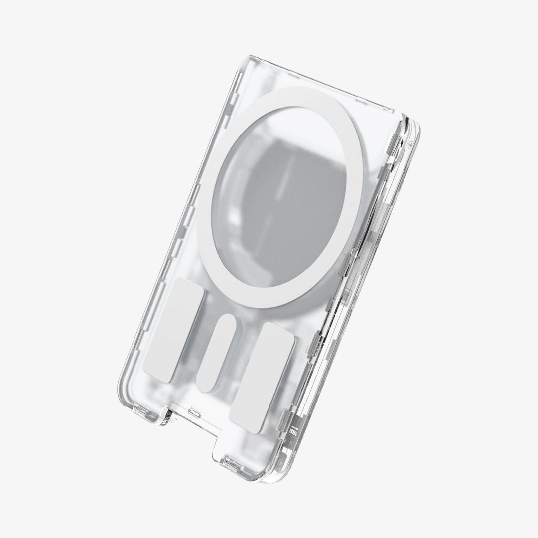 Spigen Ultra Hybrid Wallet MagSafe Zero One White