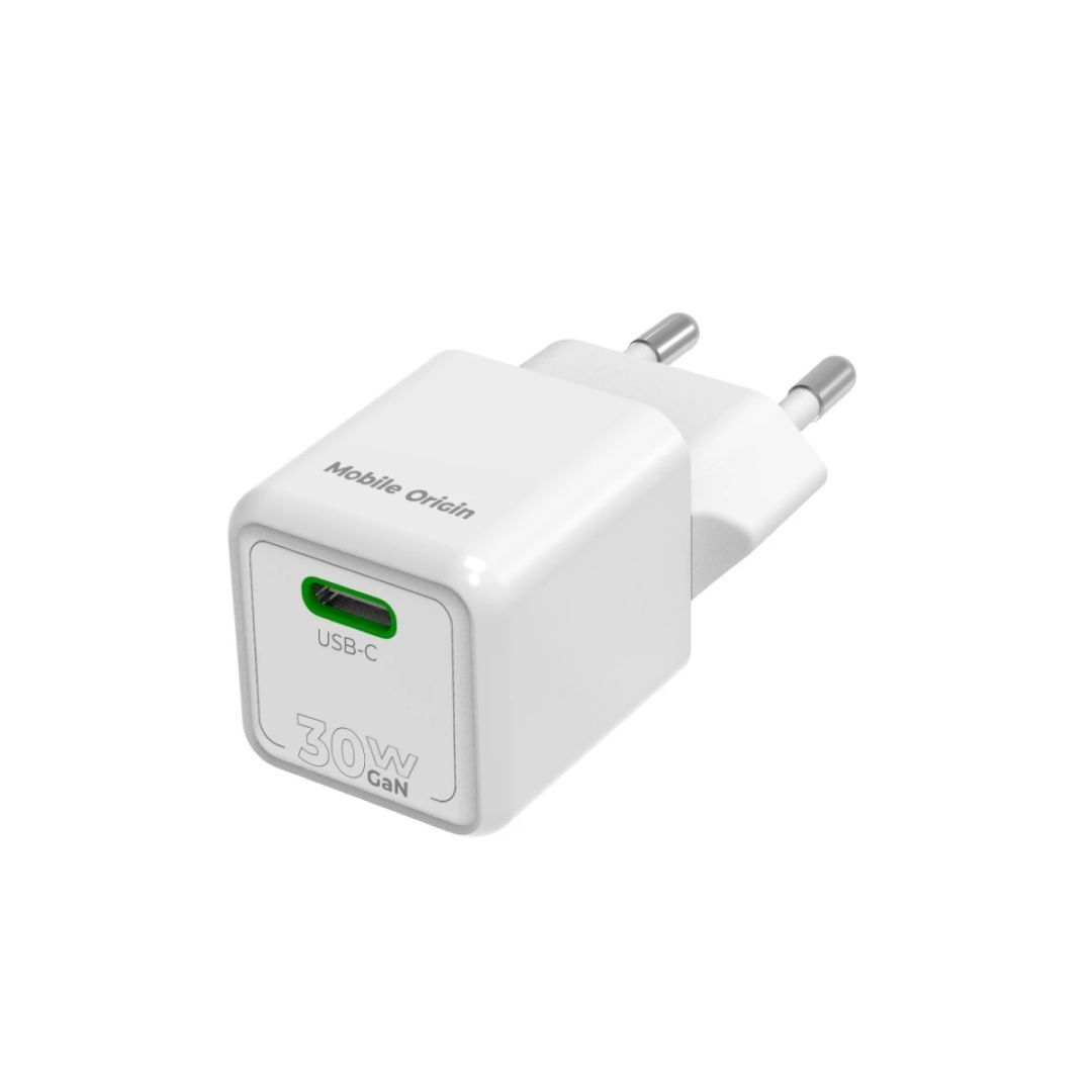 Mobile Origin 30W Mini Charger PW23 USB-C White