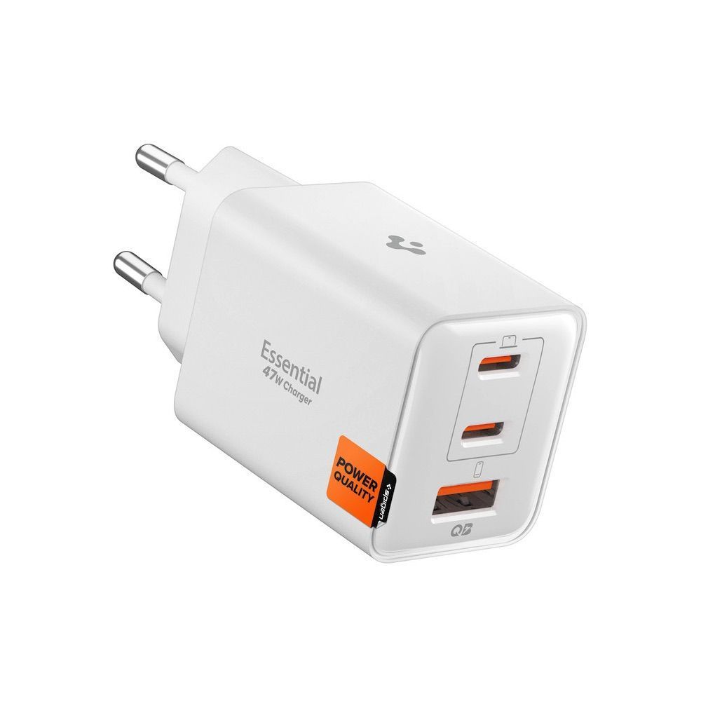 Spigen Essential 47W Wall Charger White