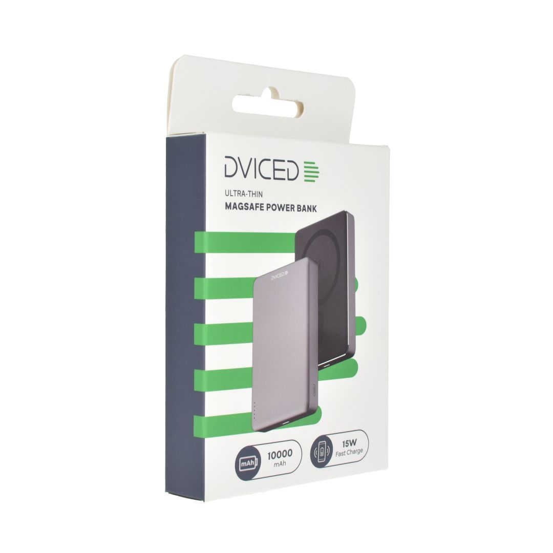 Dviced Ultrathin MageSafe 10000mAh Powerbank Black/Grey