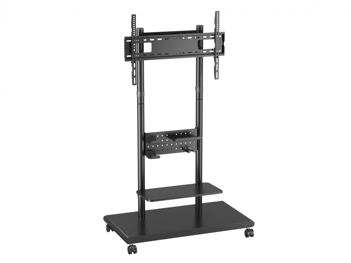 EQuip Mobile TV Trolley 50"-90" Black