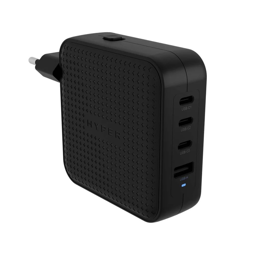 Targus HyperJuice 100W USB-C GaN Travel Charger Black Targus HyperJuice 100W USB-C GaN Travel Charger Black
