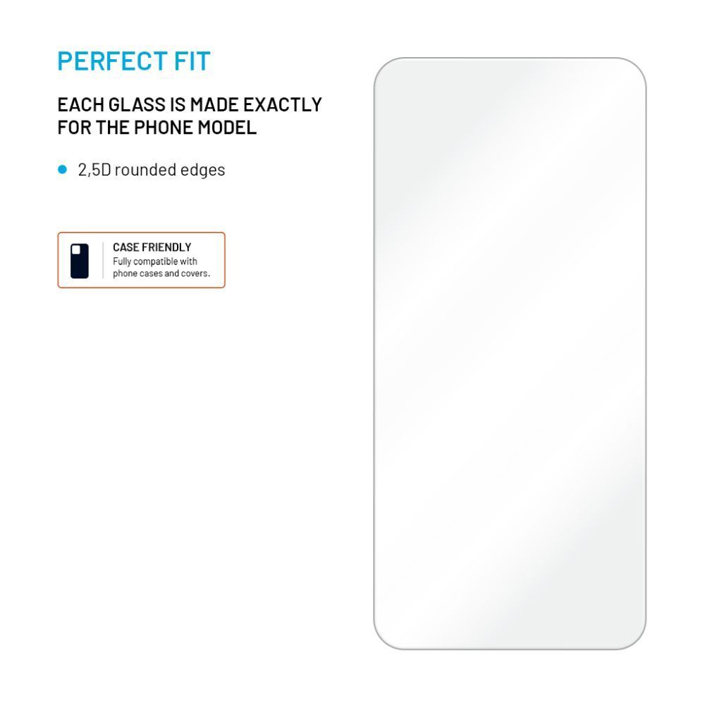 FIXED 2,5D edzett üveg Xiaomi Redmi Note 15 Pro 5G készülékhez, 2drb