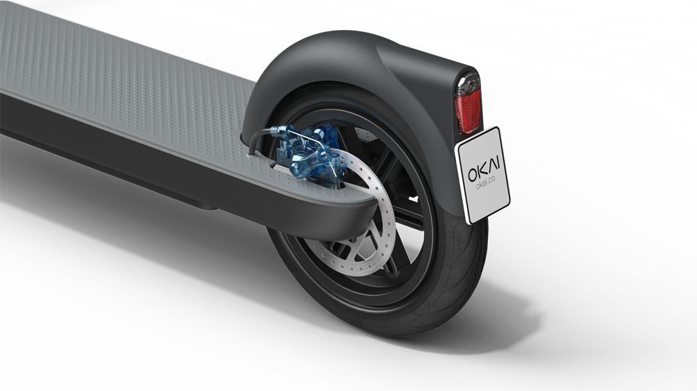 OKAI Neon Lite ES10 Elektromos Roller Black OKAI Neon Lite ES10 Elektromos Roller Black