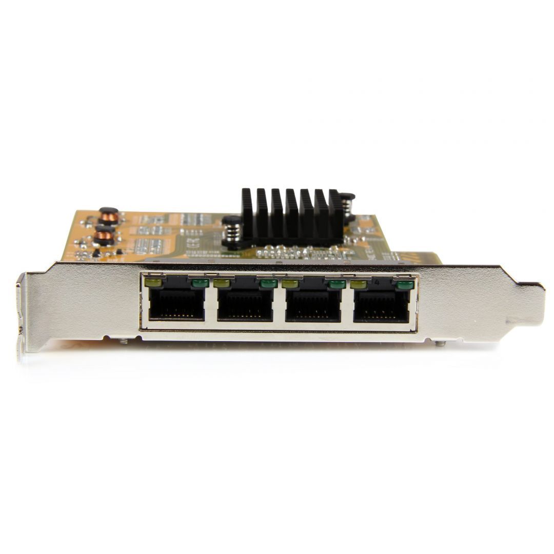 Startech 4-Port PCIe Gigabit Network Adapter Card Startech 4-Port PCIe Gigabit Network Adapter Card