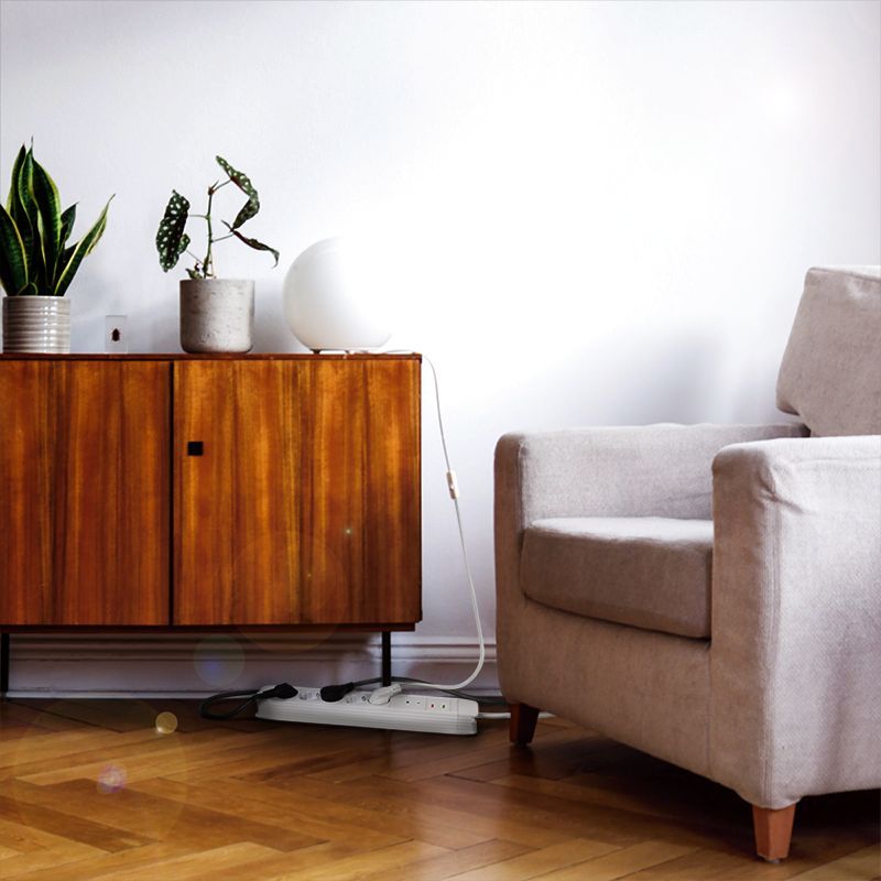 Logilink Hálózati Elosztó Távirányítóval 5DIN 1,5m White