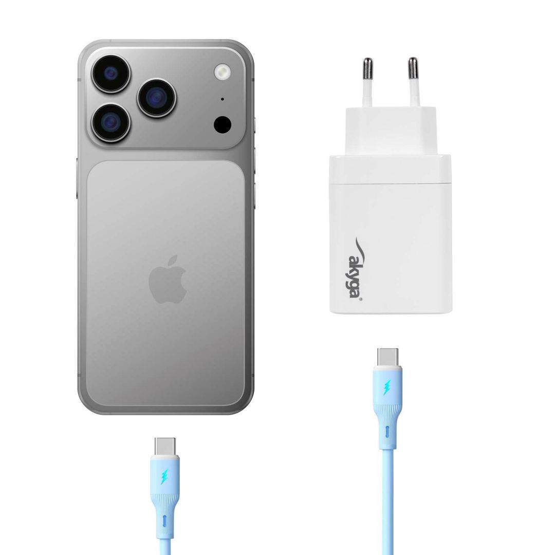 Akyga AK-CH-30 65W Wall Charger White