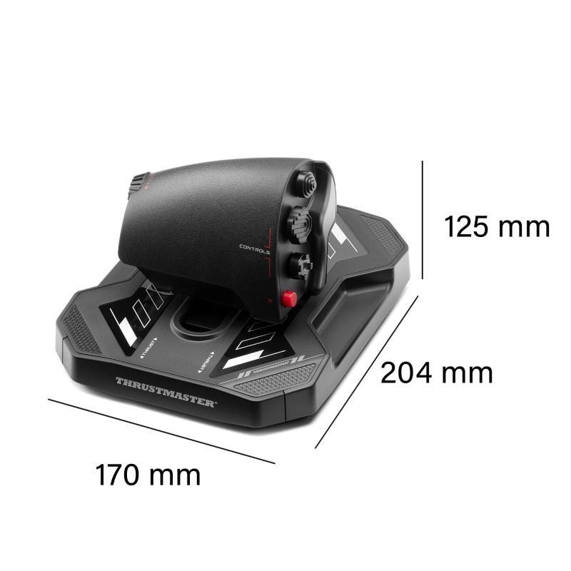 Thrustmaster Sol-R 6 Throttle Flight Throttle Control Black Thrustmaster Sol-R 6 Throttle Flight Throttle Control Black