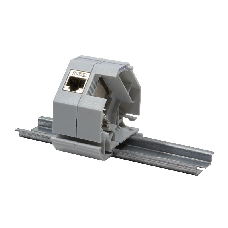 Logilink DIN-rail adapter for one RJ45 keystone module