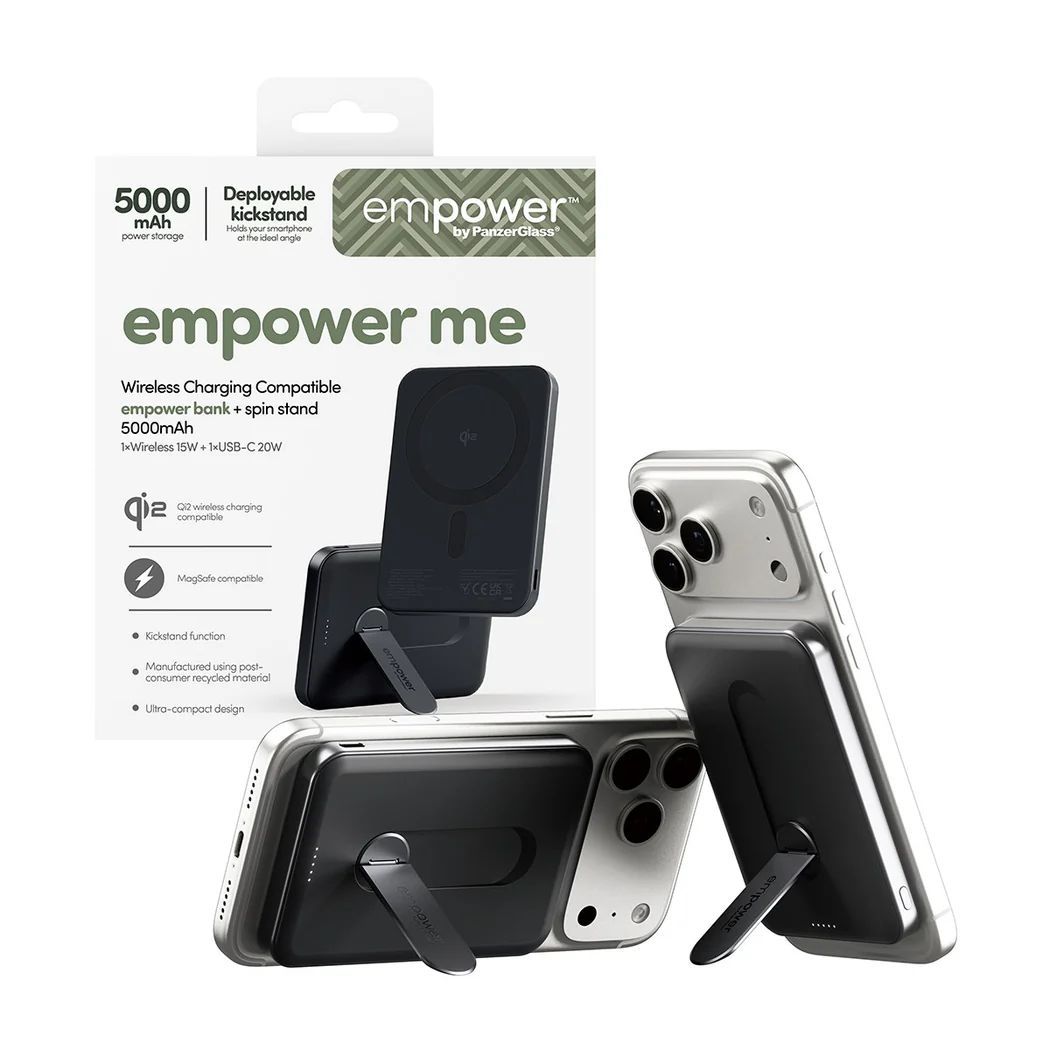 PanzerGlass empower 5000mAh PowerBank Space Black