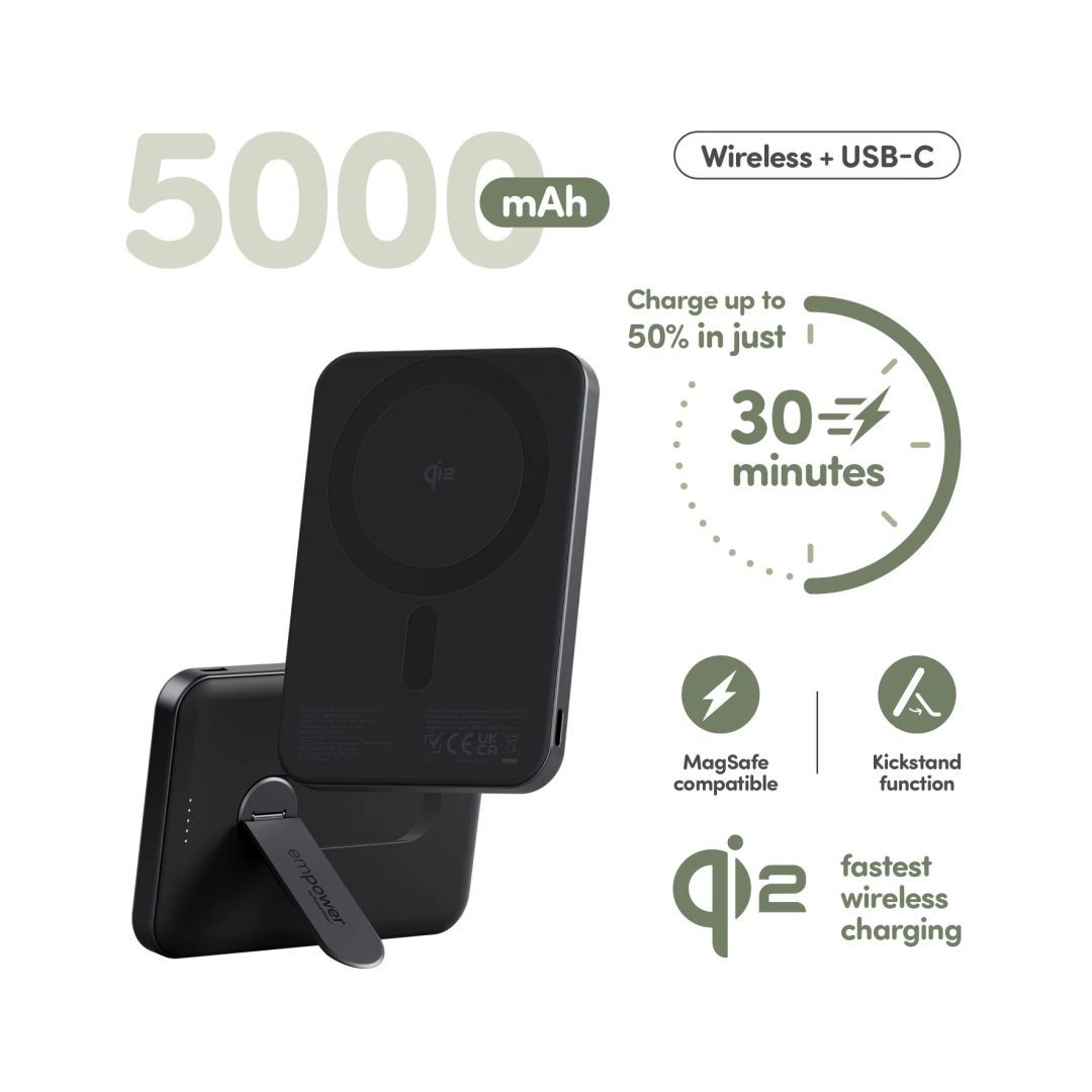 PanzerGlass empower 5000mAh PowerBank Space Black