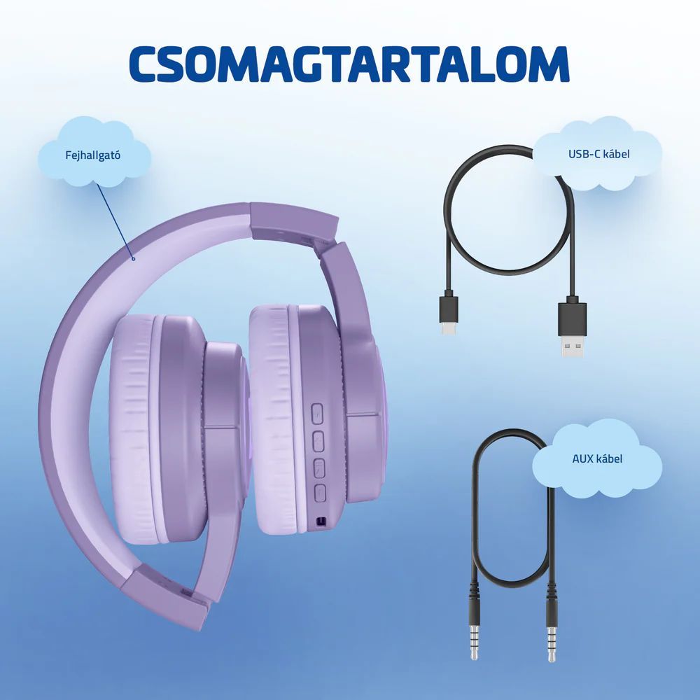 Lamax GlowKid1 Bluetooth Headset Pink Lamax GlowKid1 Bluetooth Headset Pink