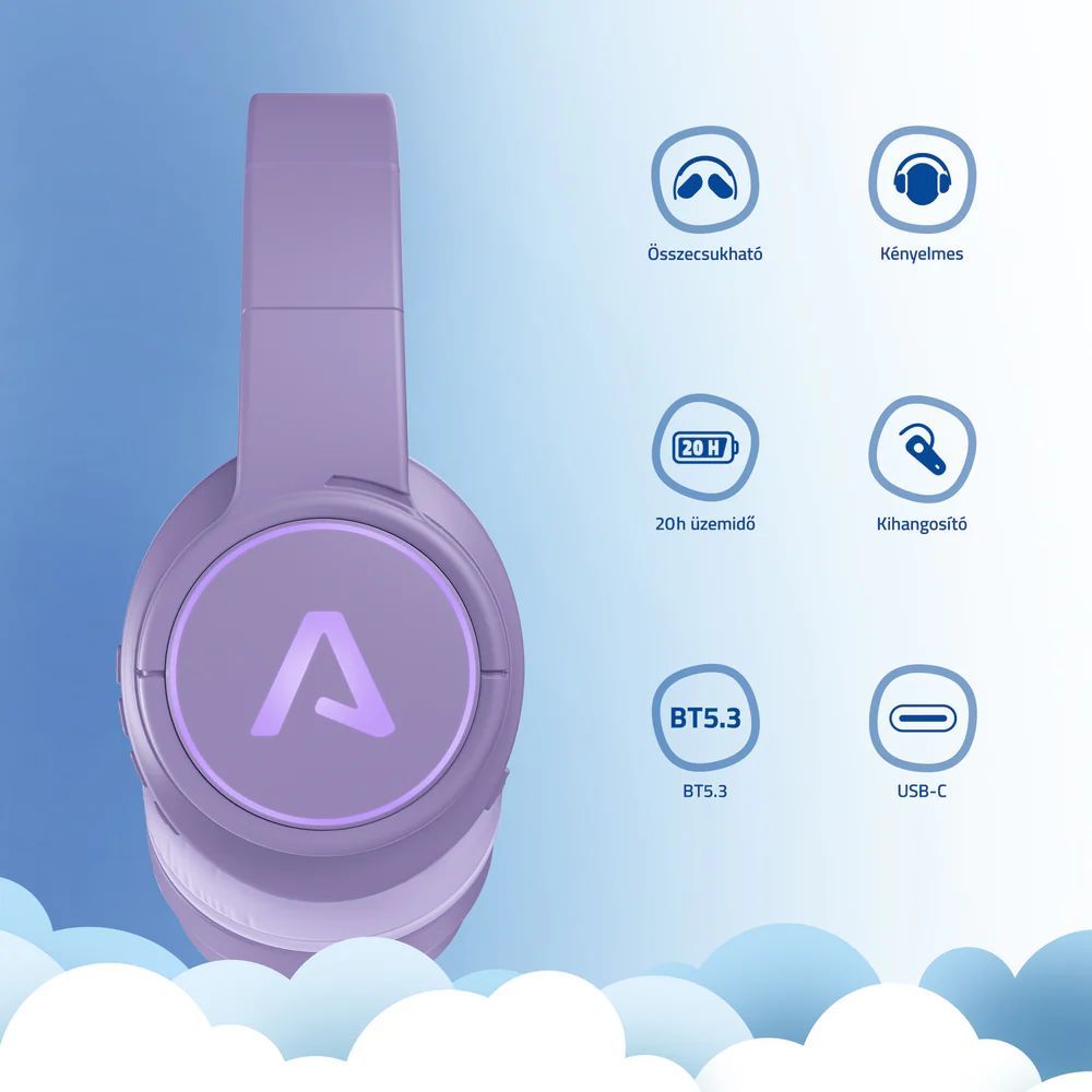 Lamax GlowKid1 Bluetooth Headset Pink Lamax GlowKid1 Bluetooth Headset Pink