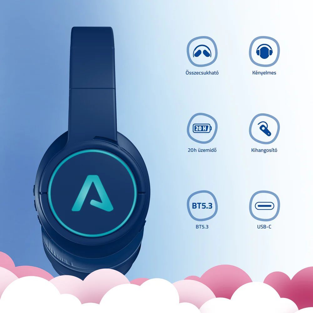 Lamax GlowKid1 Bluetooth Headset Blue Lamax GlowKid1 Bluetooth Headset Blue