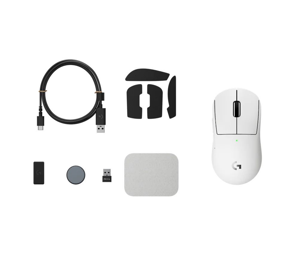 Logitech G Pro X Superlight 2C Wireless Gaming Mouse White