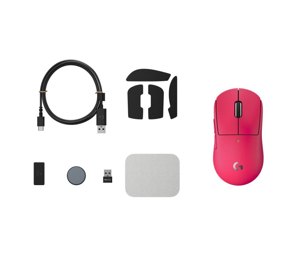 Logitech G Pro X Superlight 2C Wireless Gaming Mouse Pink