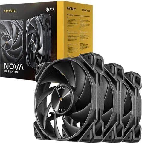 Antec NOVA 120 PWM Black (3-Pack)