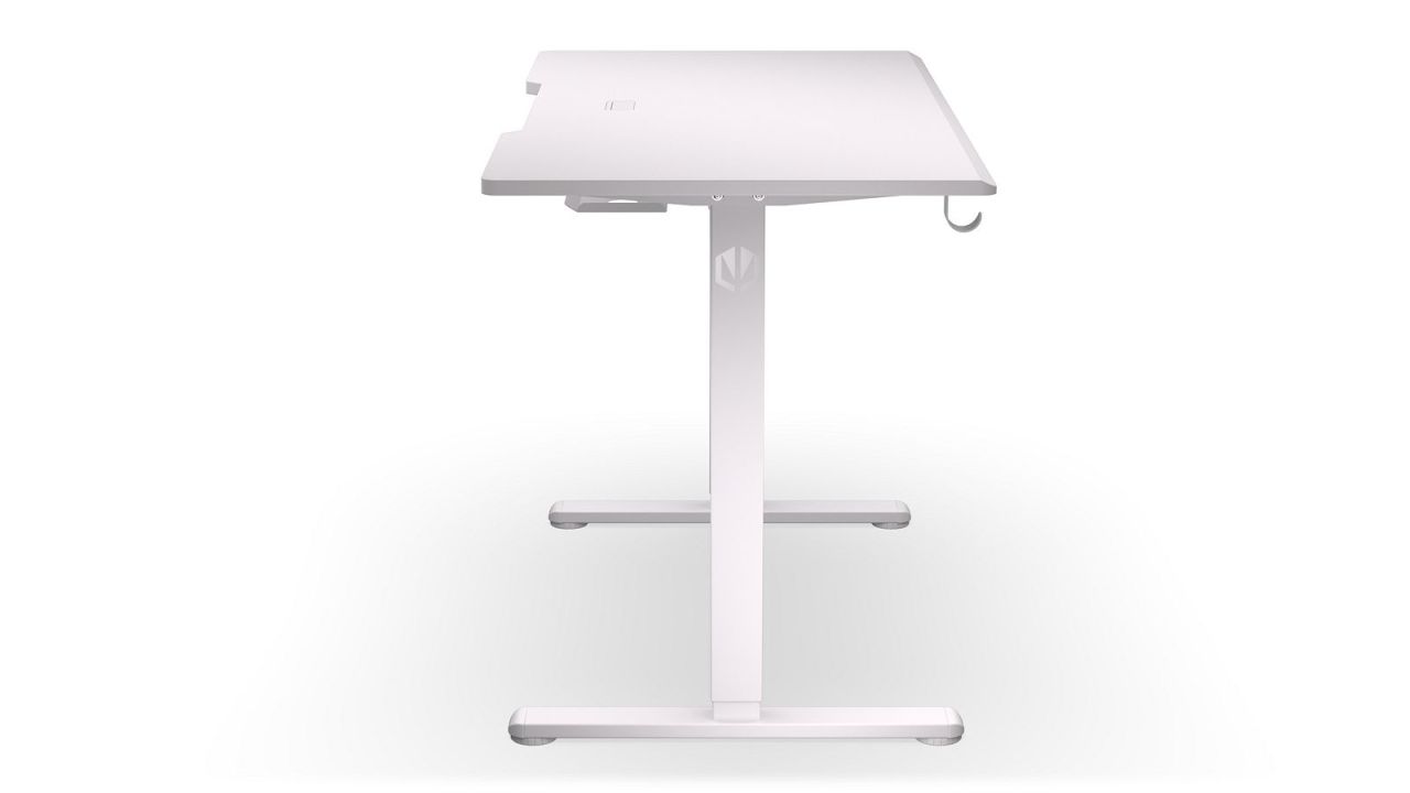 Endorfy Atlas S Electric Gaming Desk Onyx White