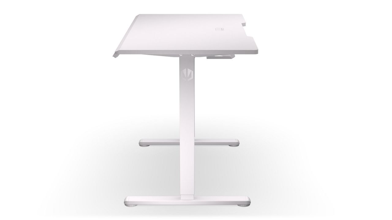 Endorfy Atlas S Electric Gaming Desk Onyx White