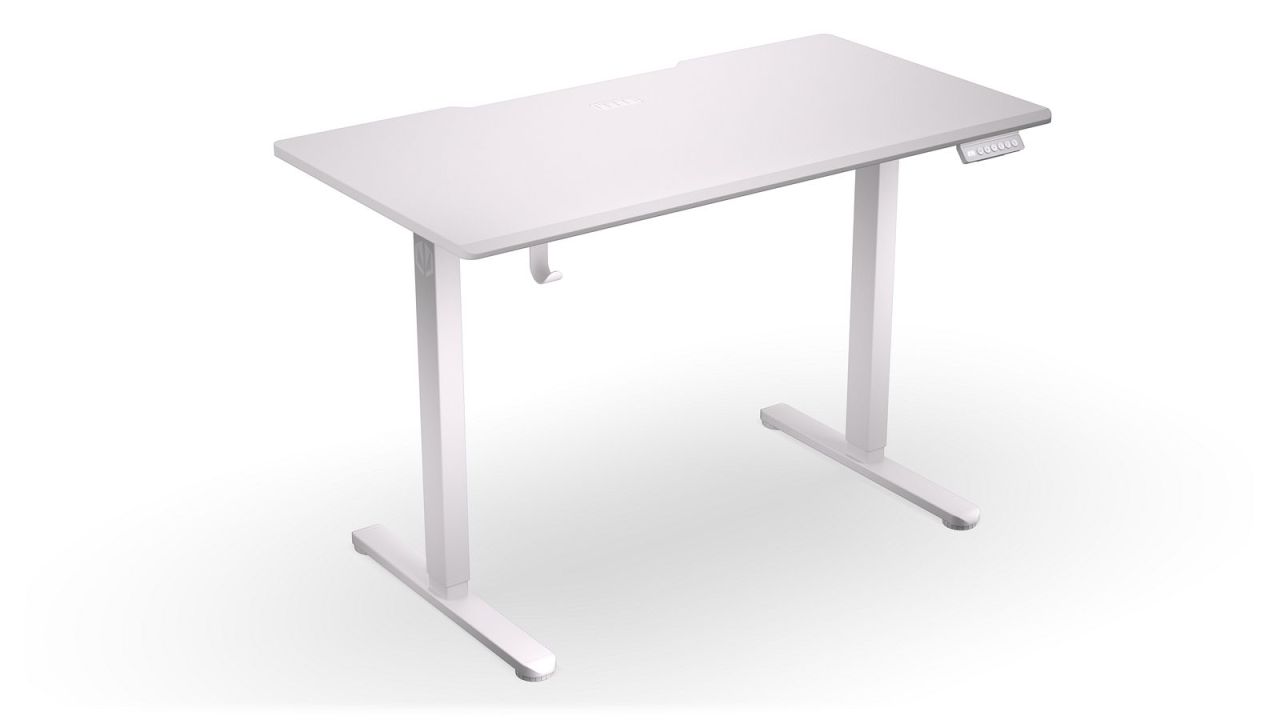 Endorfy Atlas S Electric Gaming Desk Onyx White