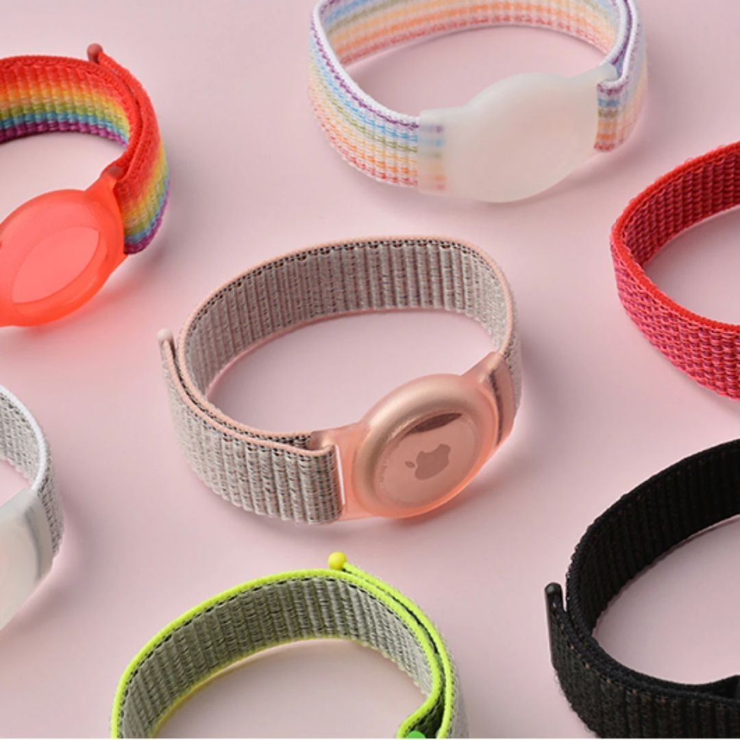 Mobile Origin AirTag Strap Green Vibe Mobile Origin AirTag Strap Green Vibe