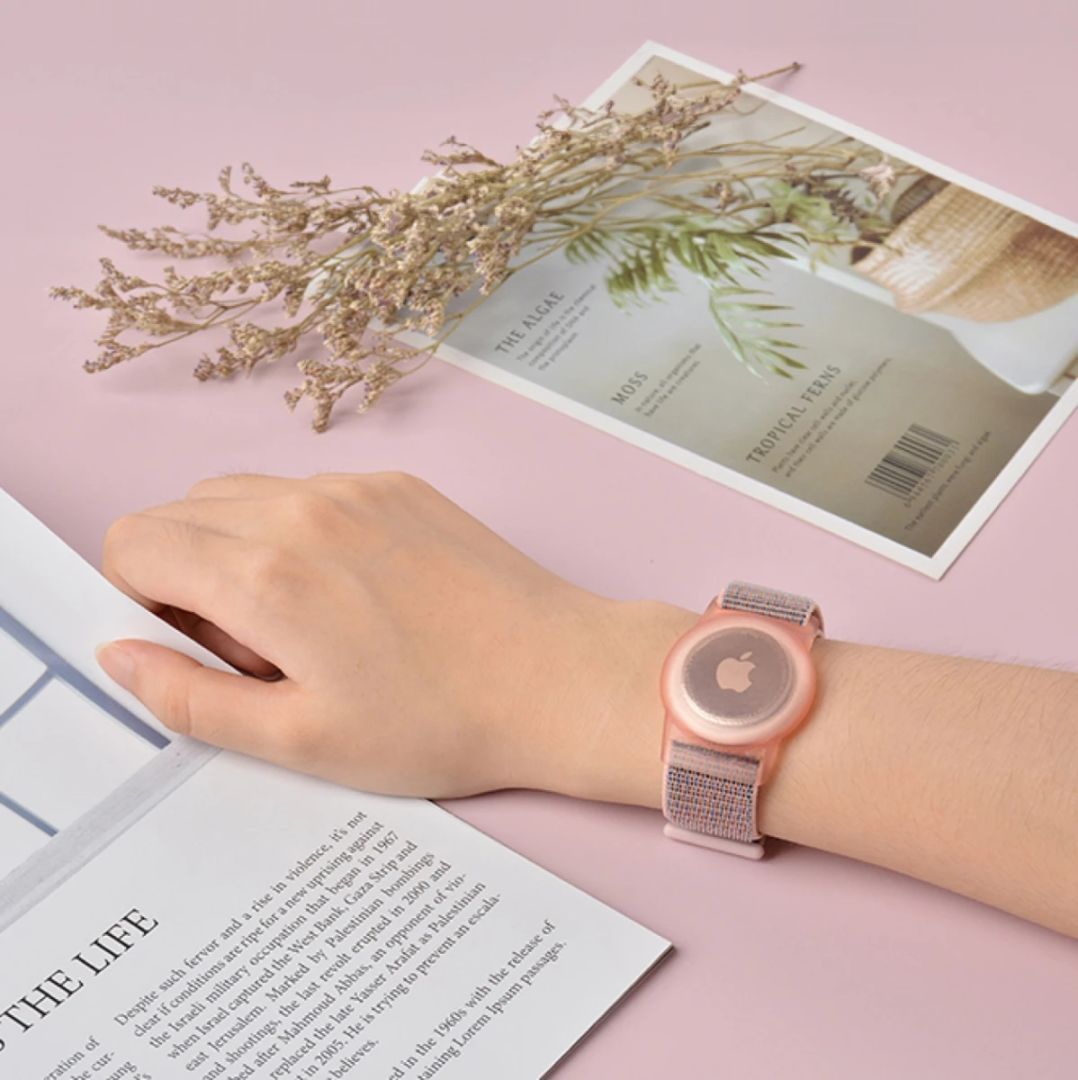 Mobile Origin AirTag Strap Pink Mobile Origin AirTag Strap Pink