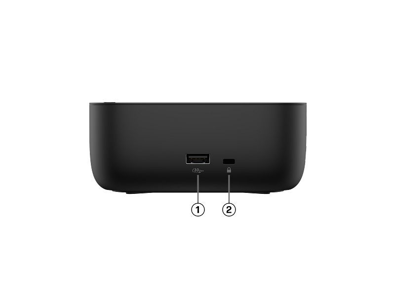 HP USB-C 100W G6 Dock Black