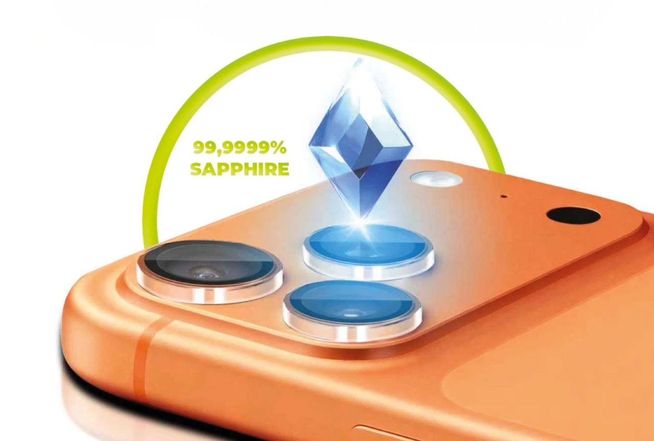 Mobile Origin Sapphire Lens guards for iPhone 17 Clear Mobile Origin Sapphire Lens guards for iPhone 17 Clear