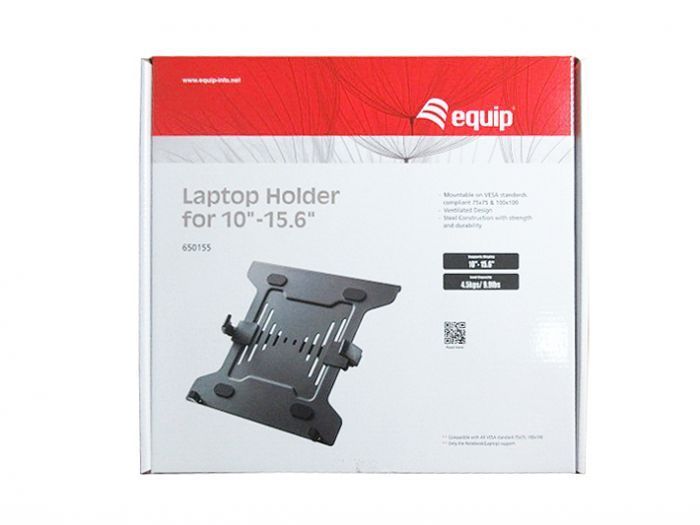 EQuip VESA Laptop Holder 10"-15,6" Black