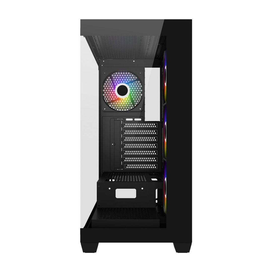 FSP M340 RGB Tempered Glass Black